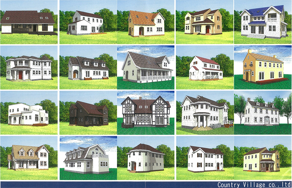 画像：住宅スケッチ